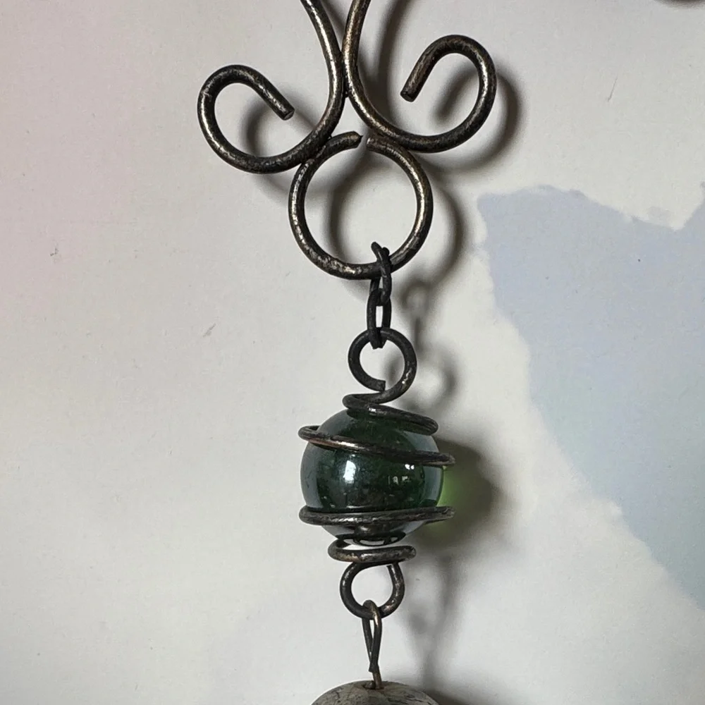 Decorative Fall/harvest Metal Wall Art with Pumpkins wind bell